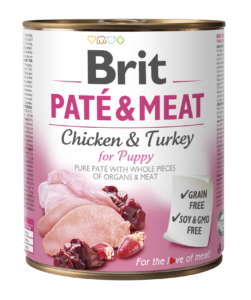 brit pate meat puppy 400g