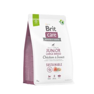 Brit Care Sustainable Junior Large Breed Chicken & Insect