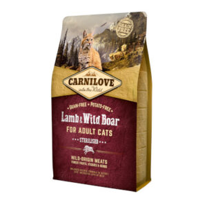 Carnilove Cat Sterilised Lamb & Wild Boar 2kg